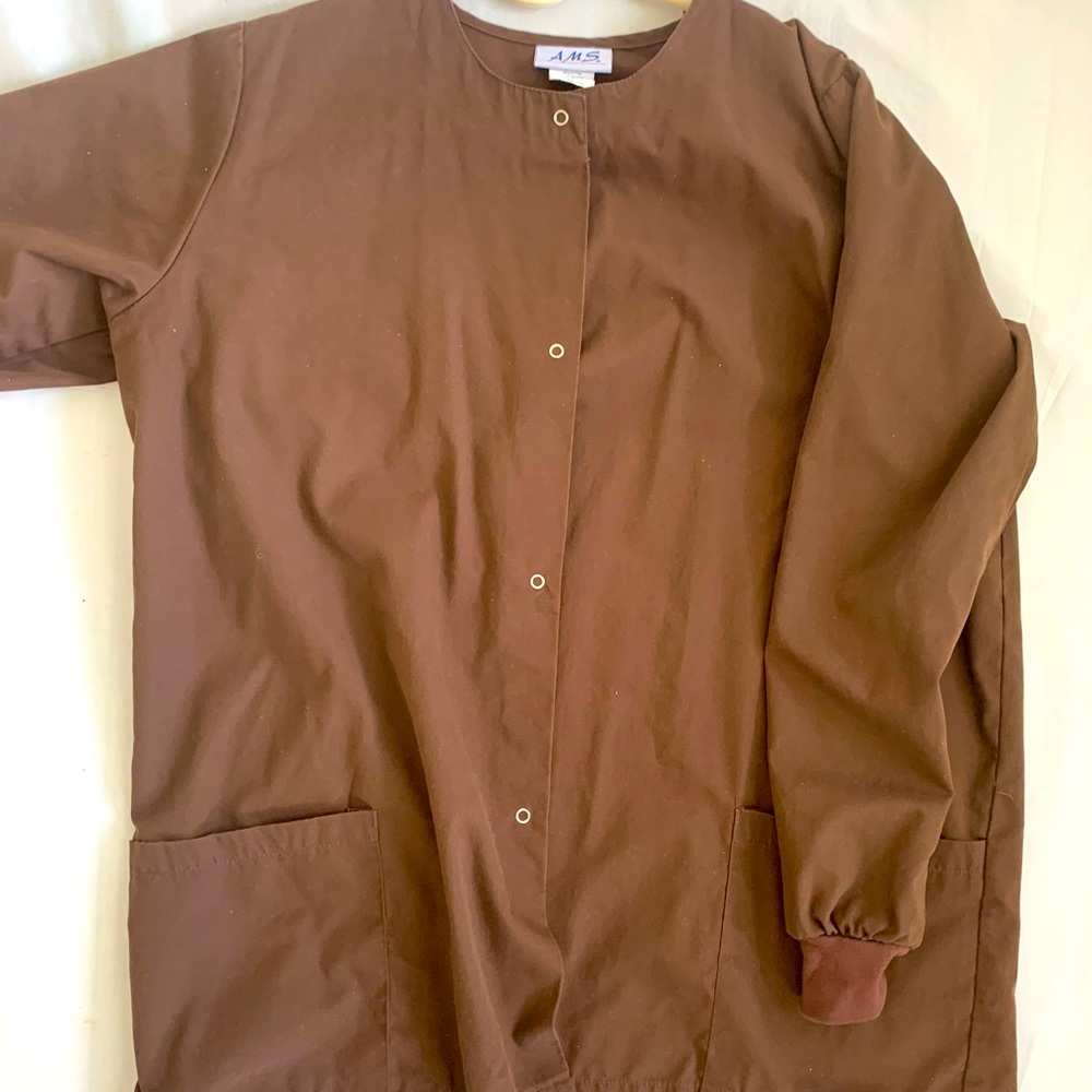 Brown Scrub Jacket